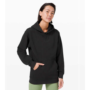 Women's Lululemon All Yours Fleece Hoodie Size 6 Black